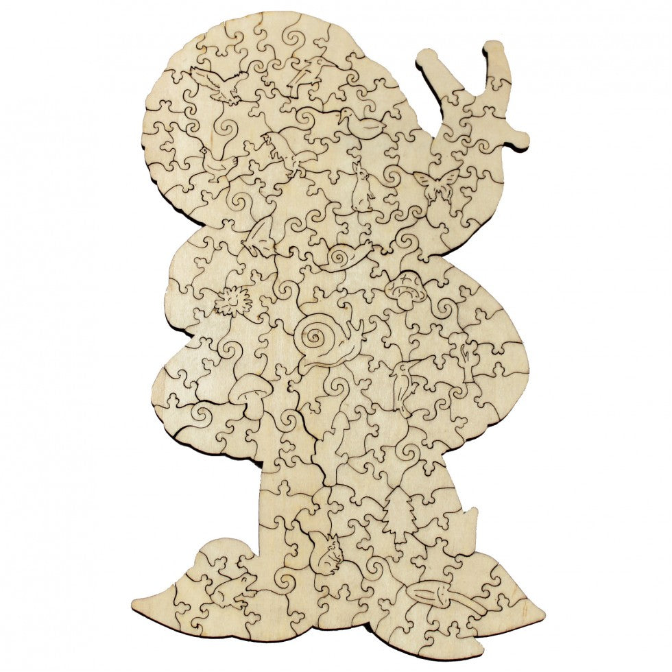 Wooden puzzle - ENZO