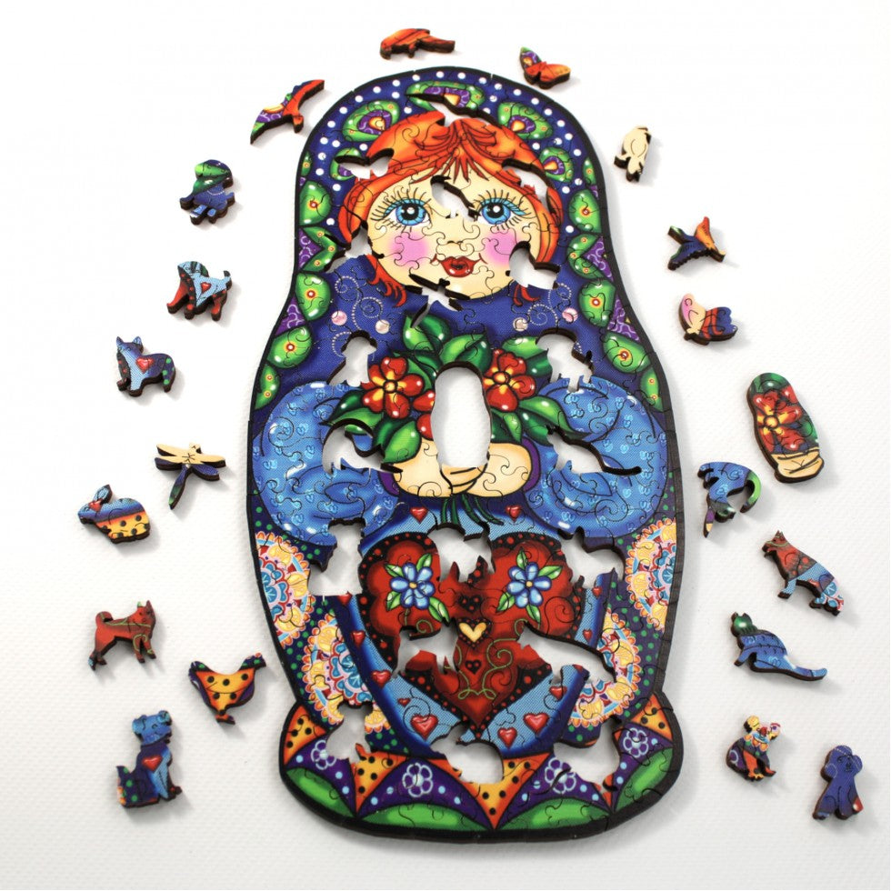 Wooden puzzle - NATALYA
