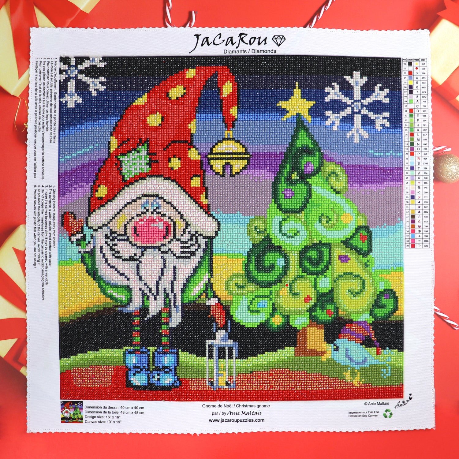 Diamond Painting - CHRISTMAS GNOME