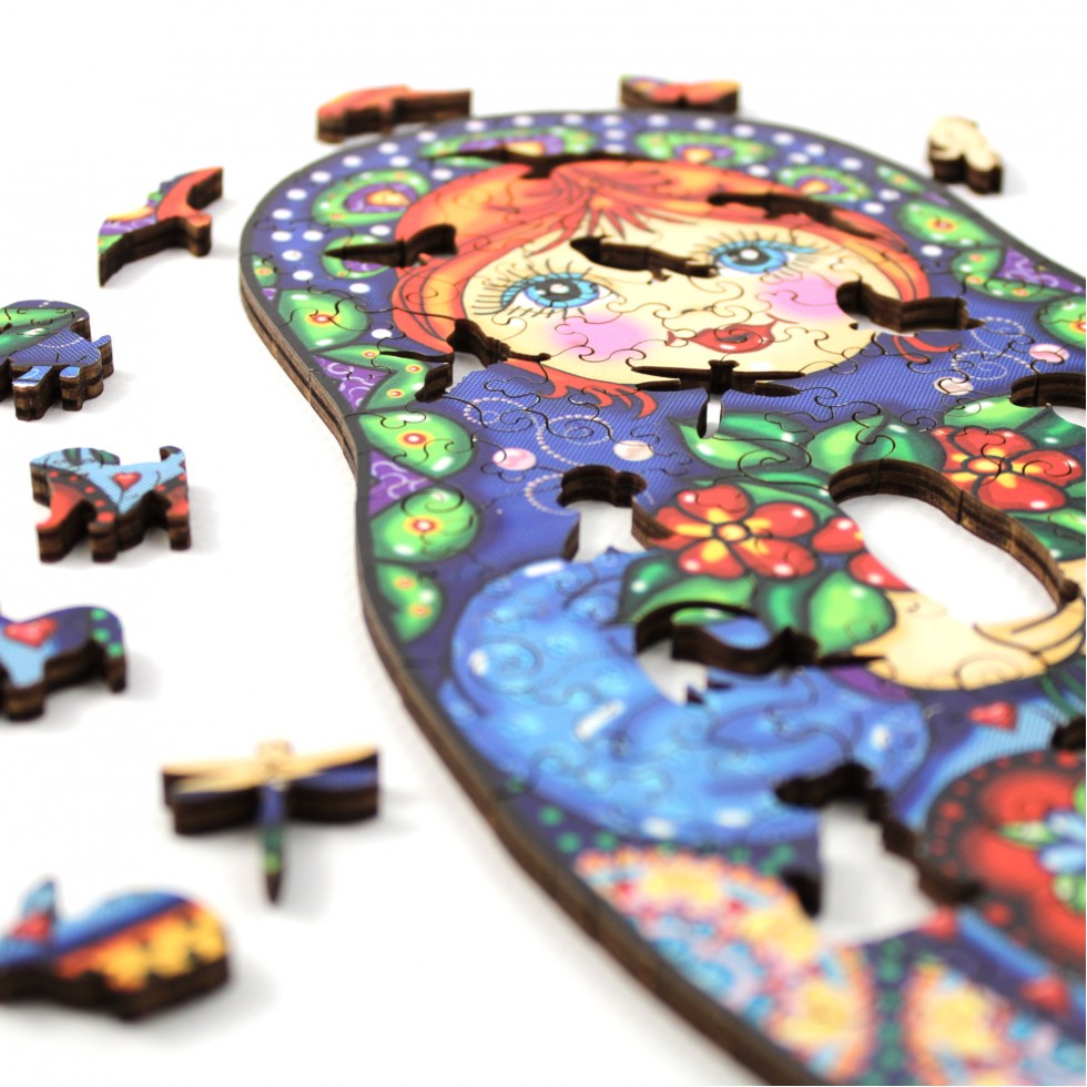Wooden puzzle - NATALYA