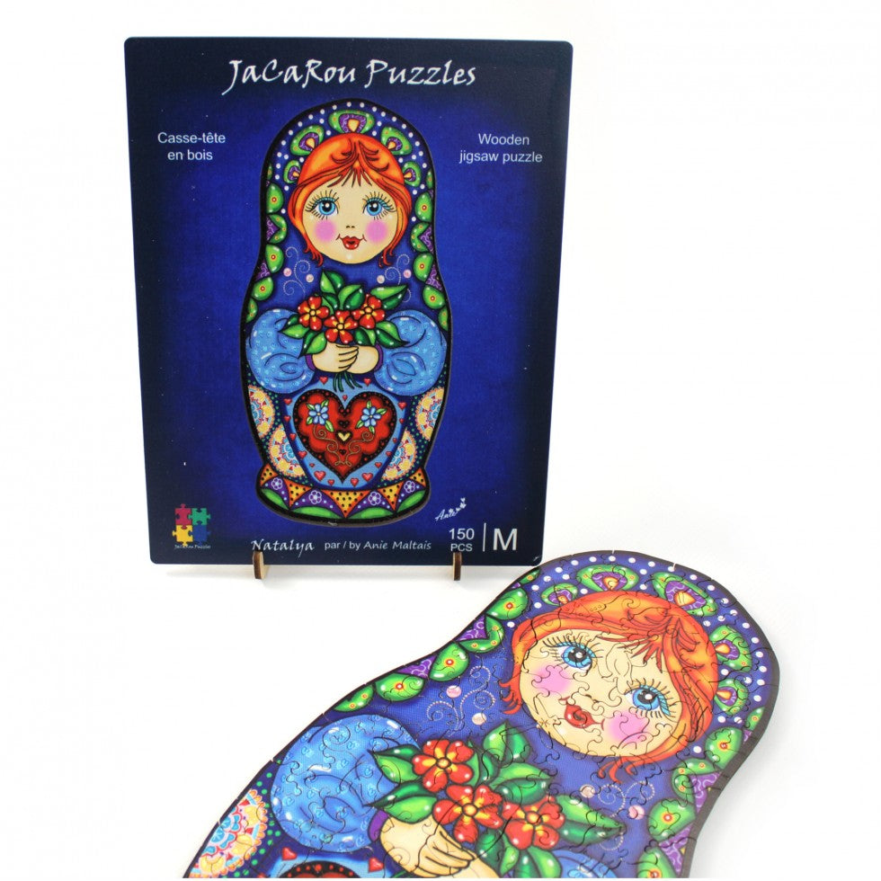 Wooden puzzle - NATALYA