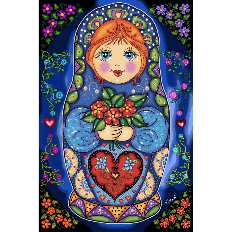 Mini puzzle - MATRIOSHKA