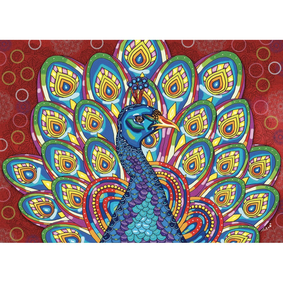 Puzzle - ROYAL PEACOCK
