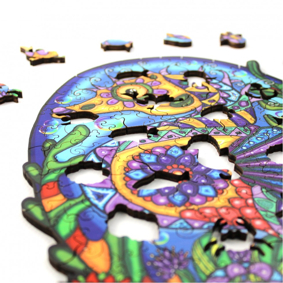 Wooden puzzle - HIPPOCAMPUS