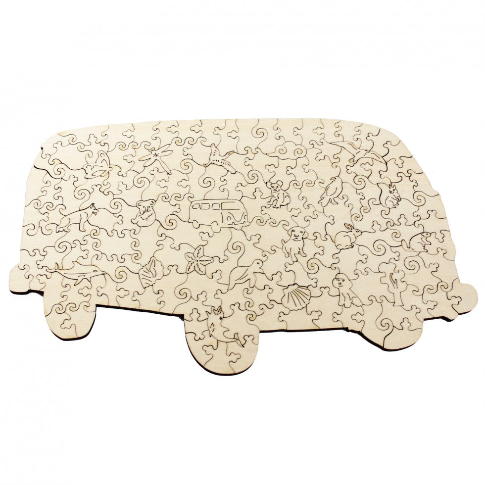 Wooden puzzle - WESTIE
