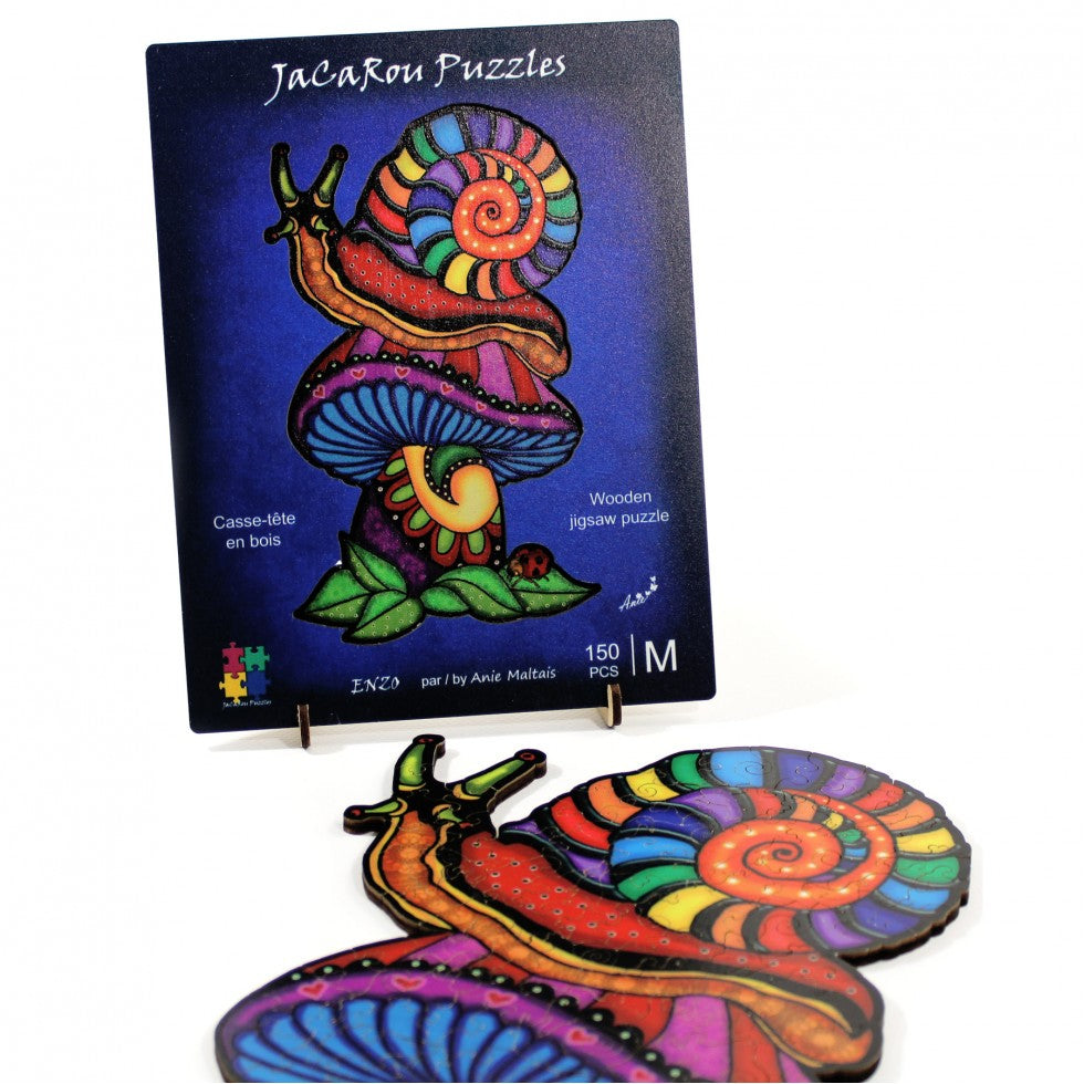 Wooden puzzle - ENZO