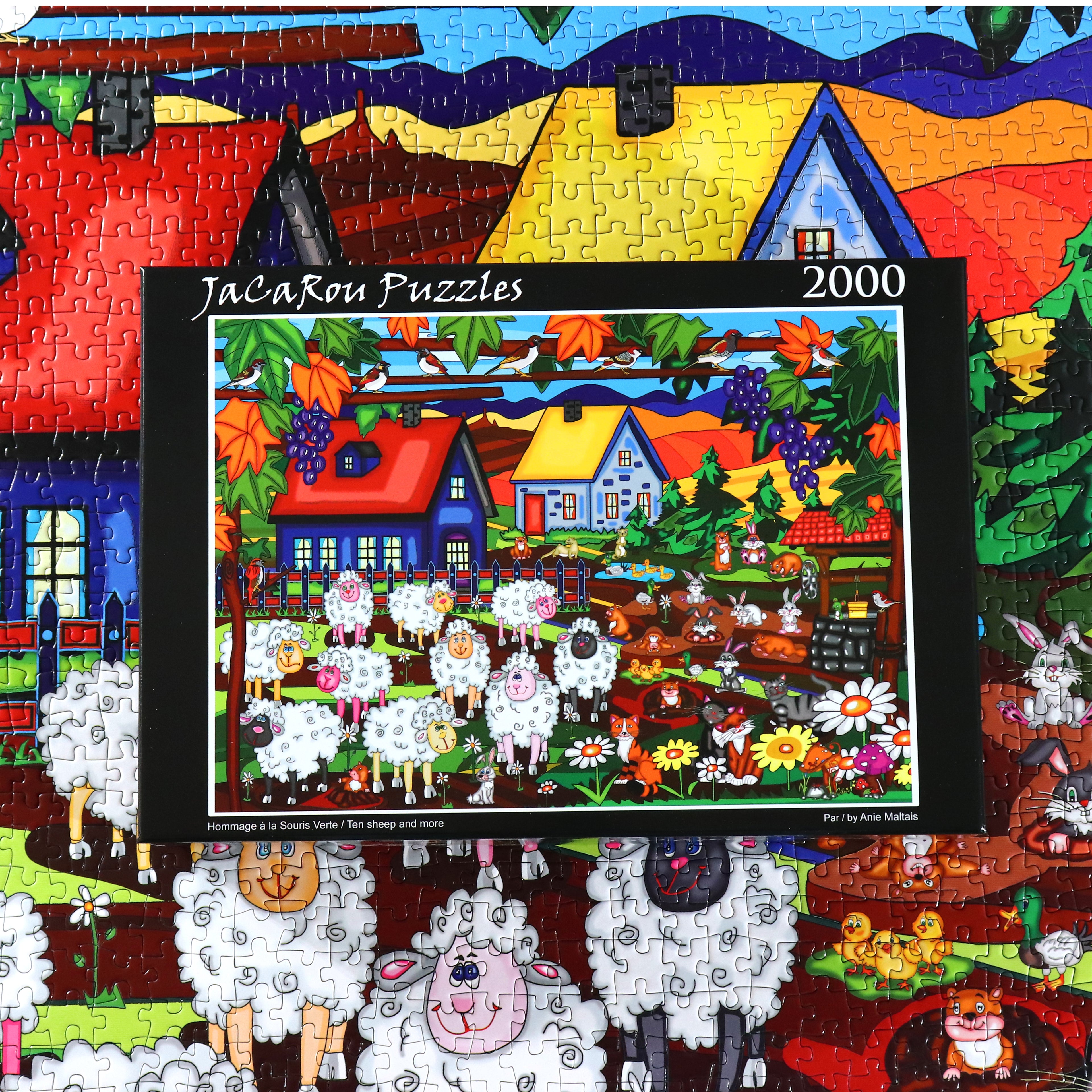 Puzzle - 10 SHEEP AND MORE