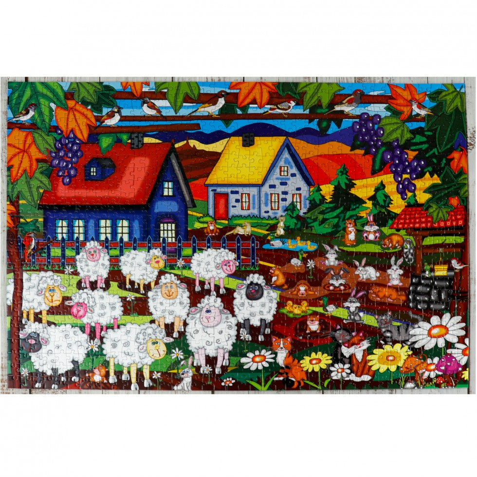 Puzzle - THE GREEN MOUSE