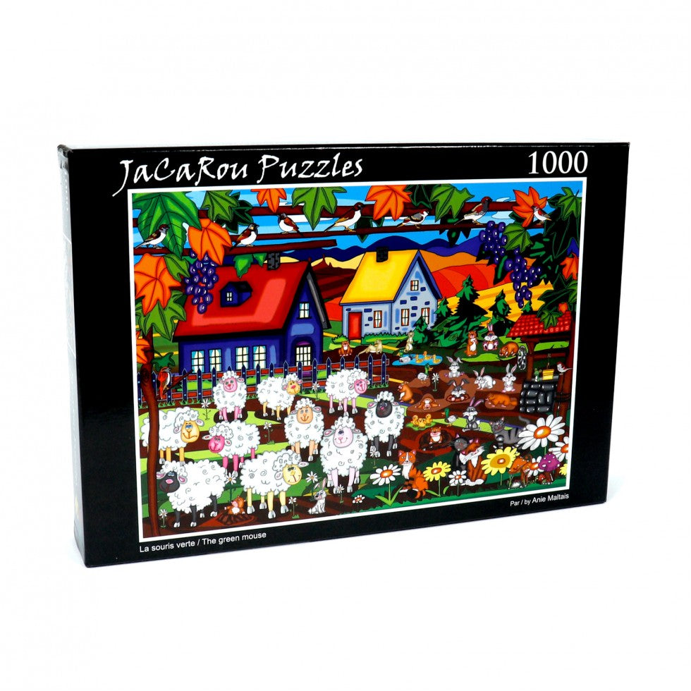 Puzzle - THE GREEN MOUSE