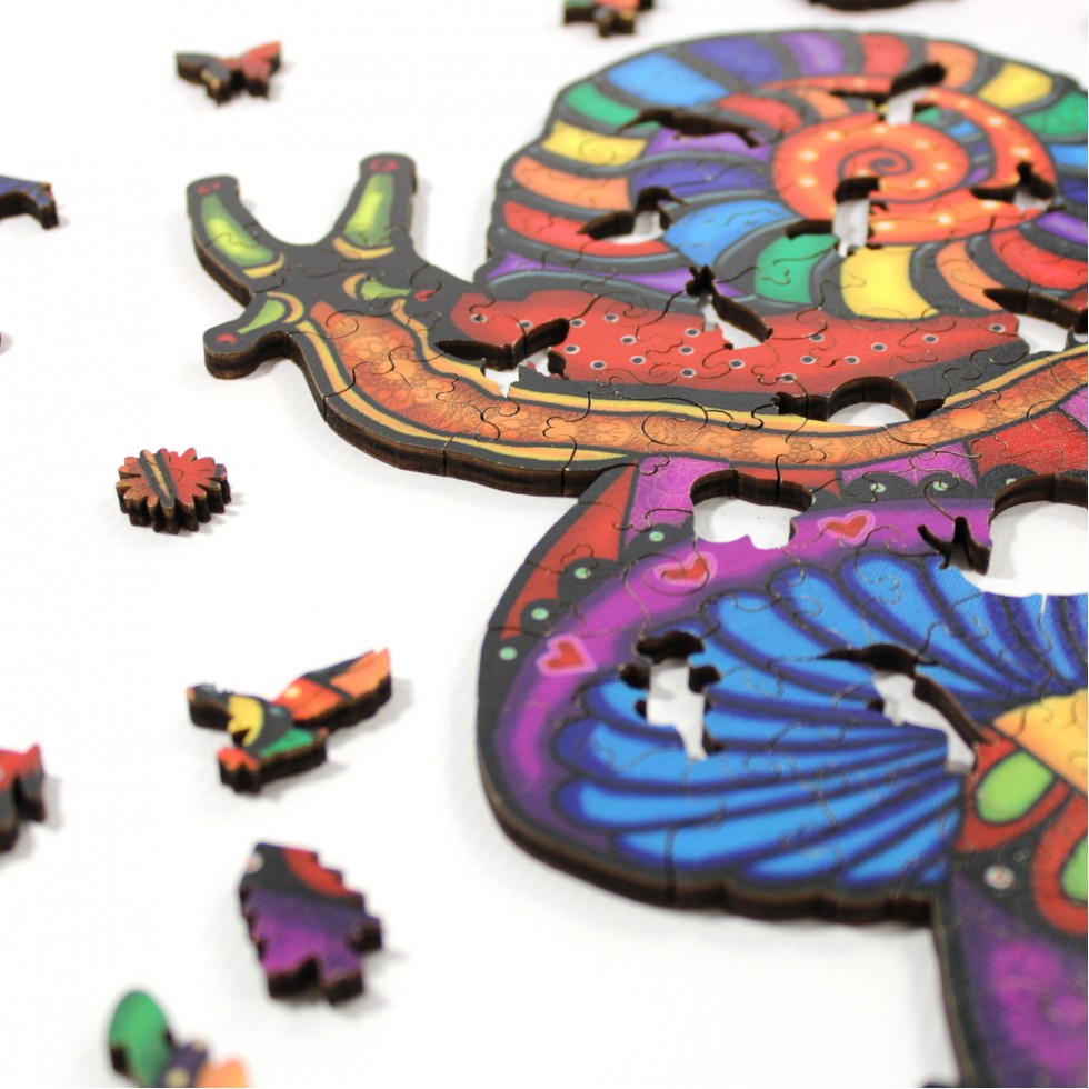 Wooden puzzle - ENZO