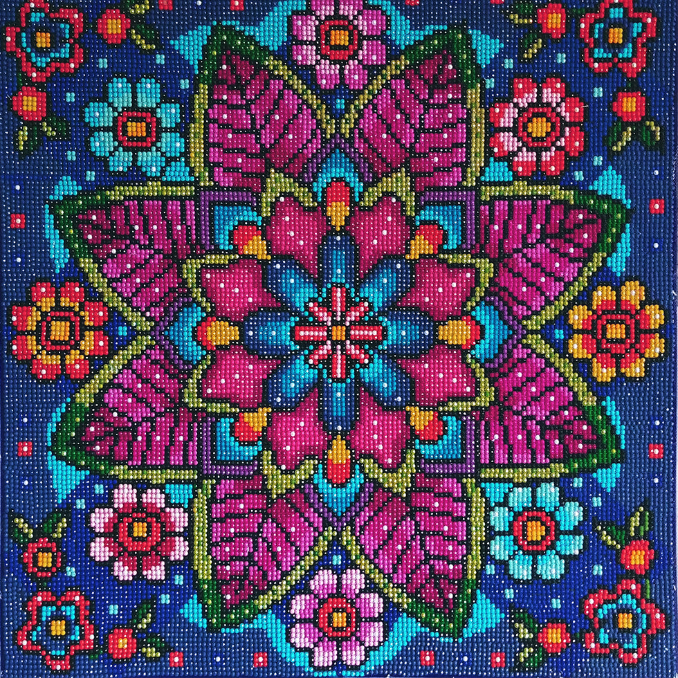 Diamond Painting - FLORAL MANDALA