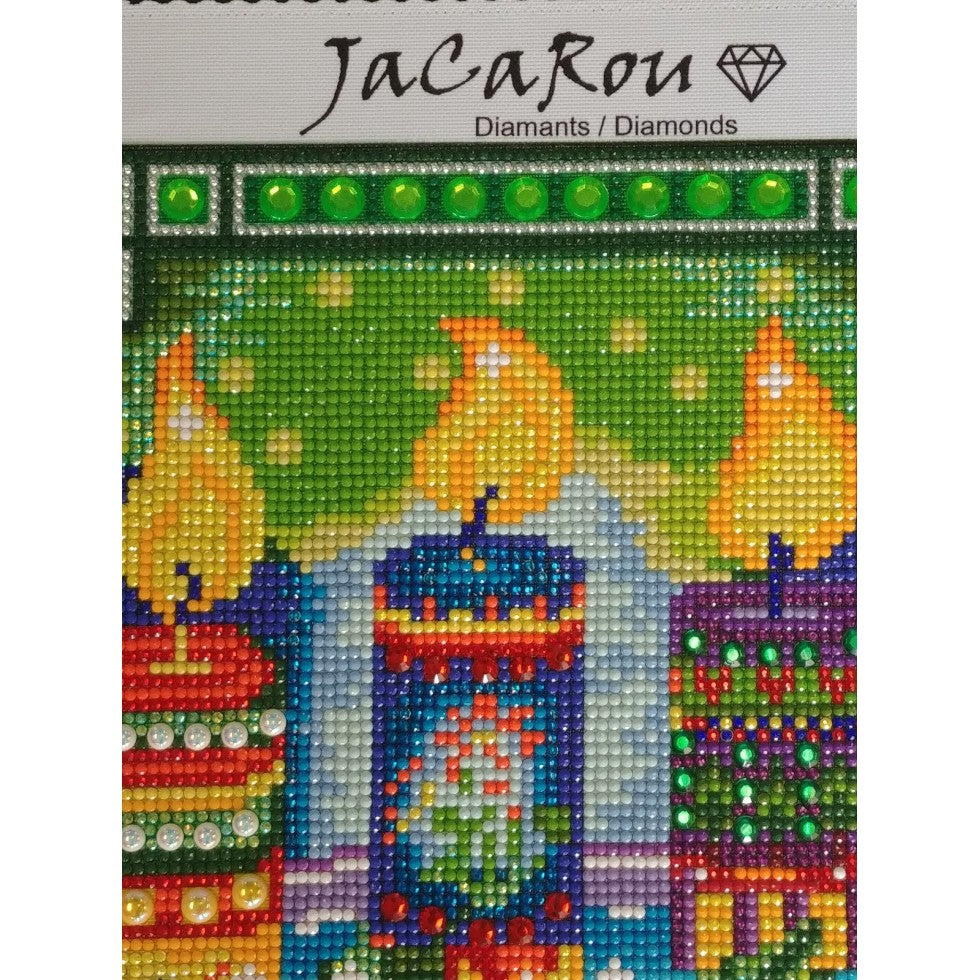 Diamond and crystal Painting - CANDLES