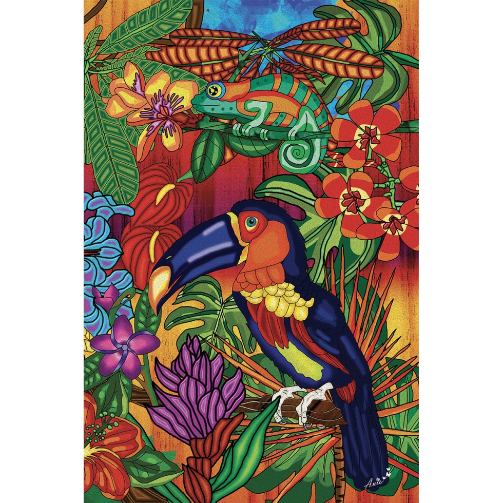 Mini Puzzle - TOUCAN