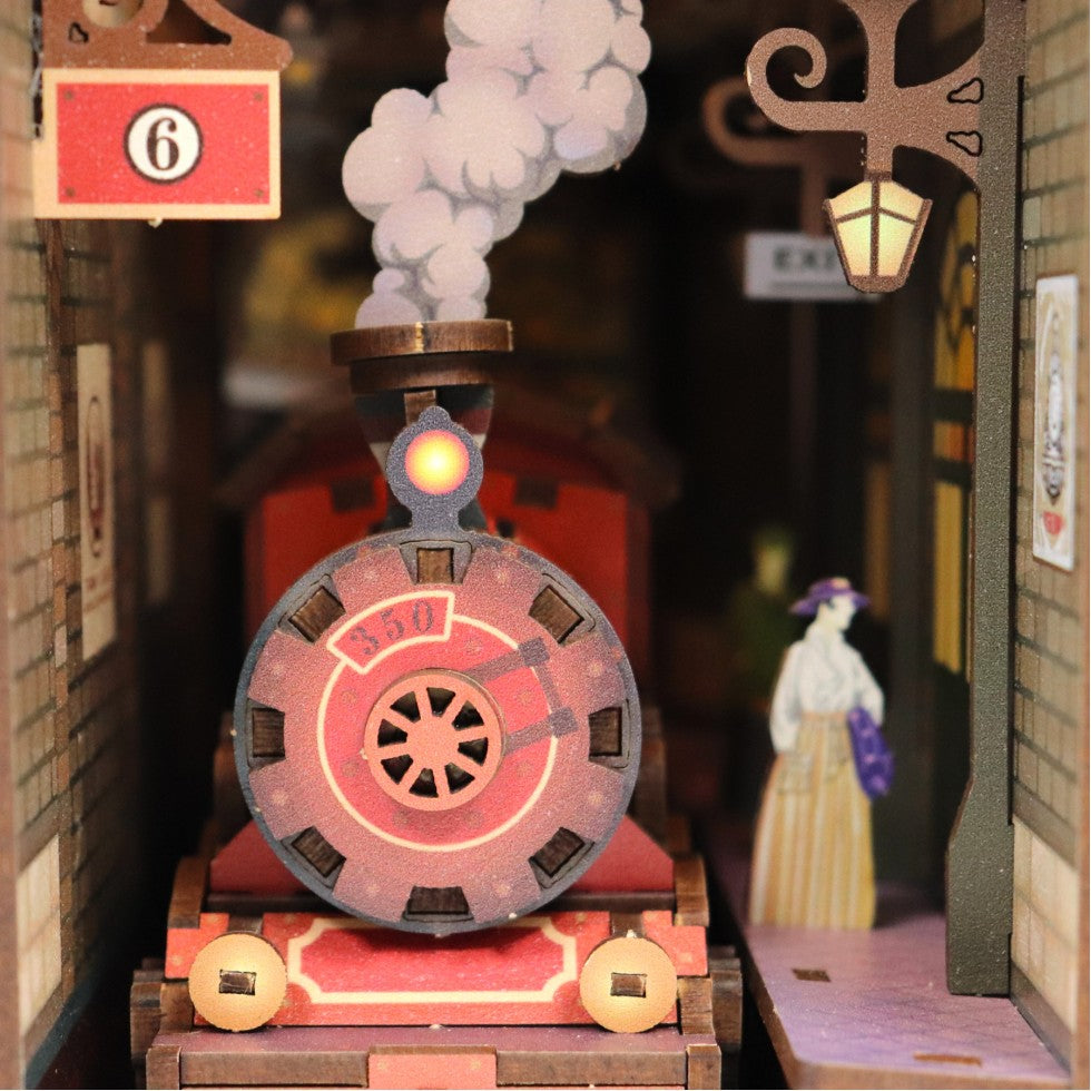 MINI-décor de bibliothèque - THE STEAM AGE