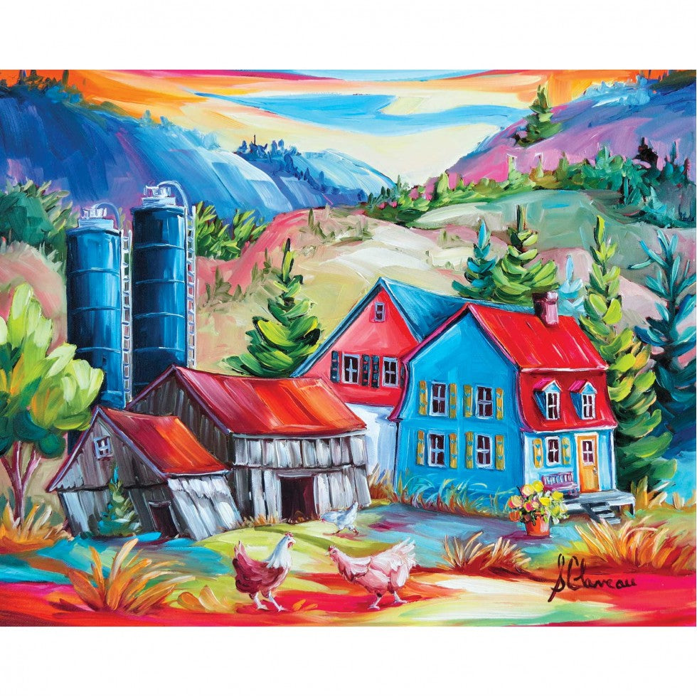 Diamond Painting - VILLAGE DE ST-ALBAN