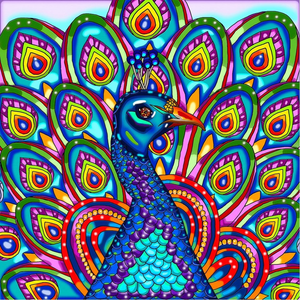 Diamond Painting - PEACOCK