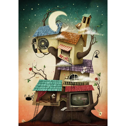 Puzzle - HOUSE ON THE TREE