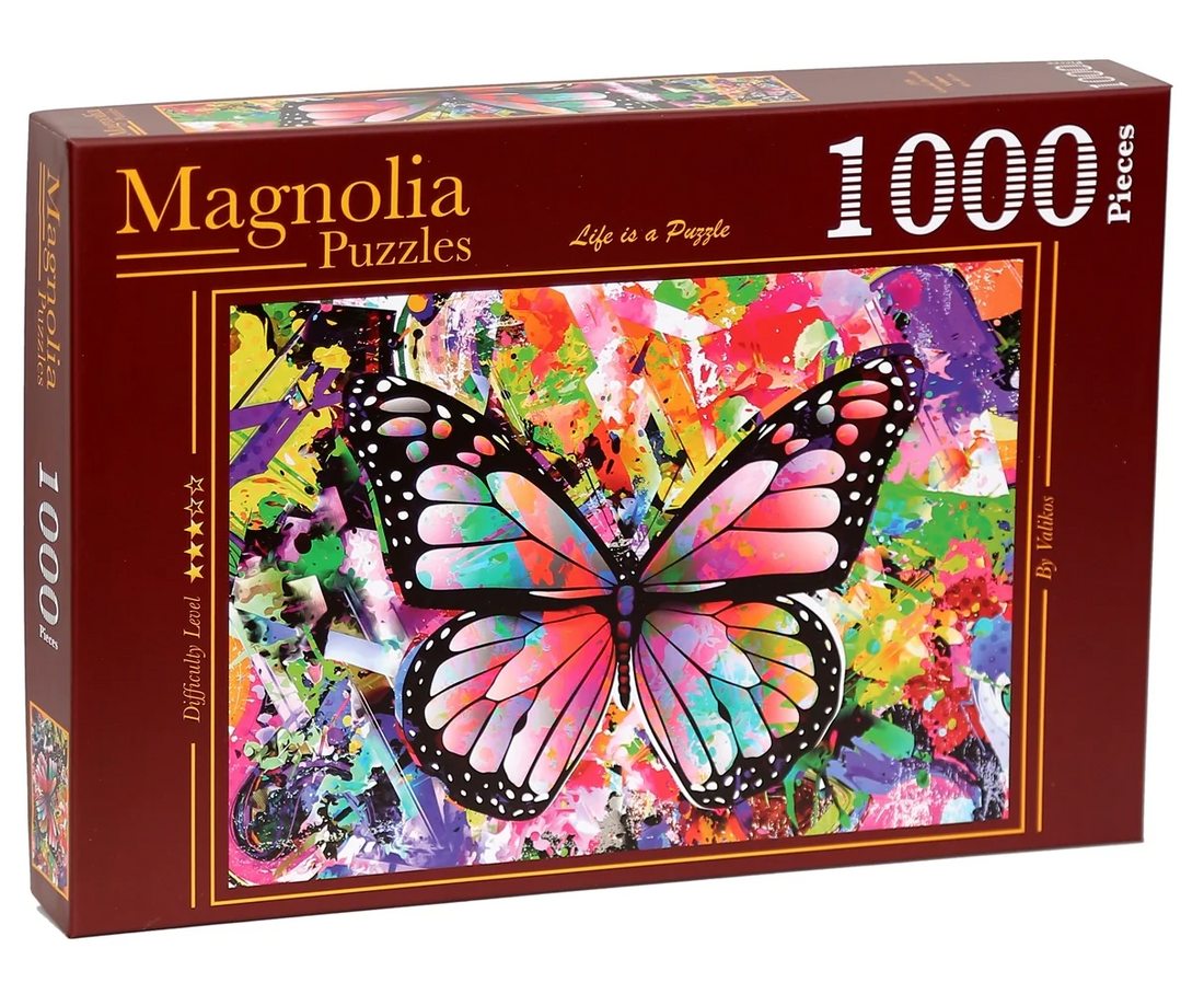 Puzzle - COLORFUL BUTTERFLY