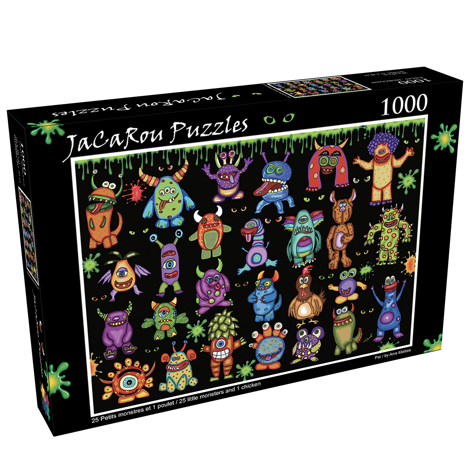 Puzzle - 25 LITTLE MONSTERS AND 1 CHICKEN