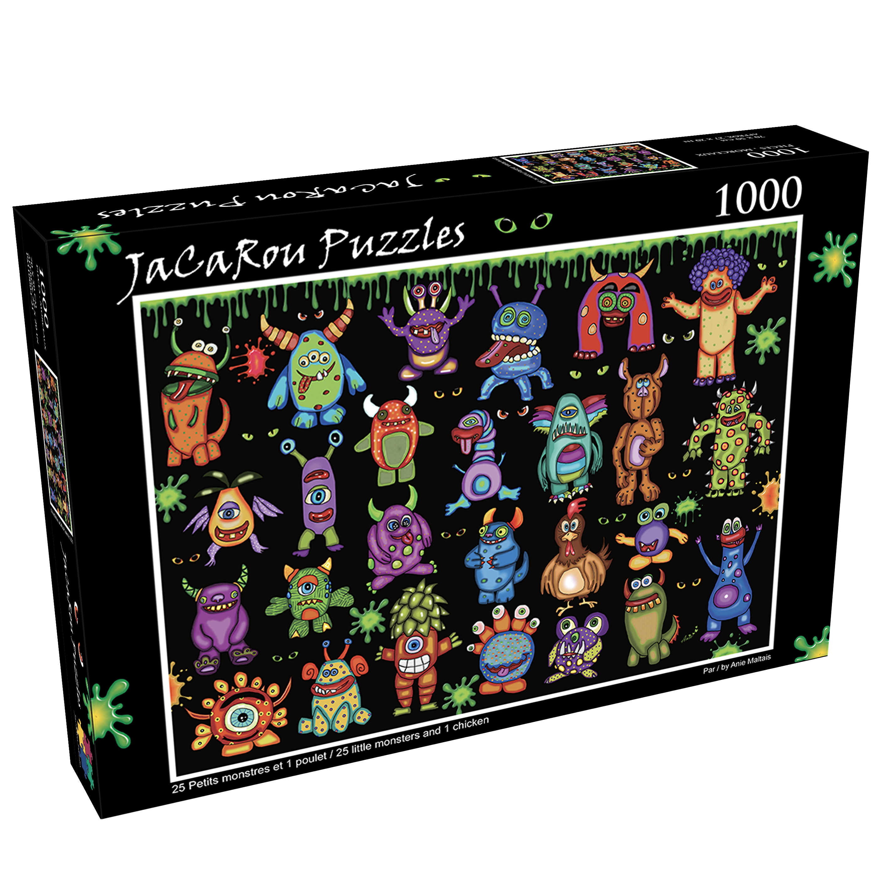 Puzzle - 25 LITTLE MONSTERS AND 1 CHICKEN