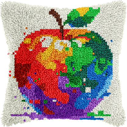 Points noués - Housse de coussin - POMME