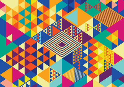 Puzzle - GEOMETRIC PATTERN - YA-3856