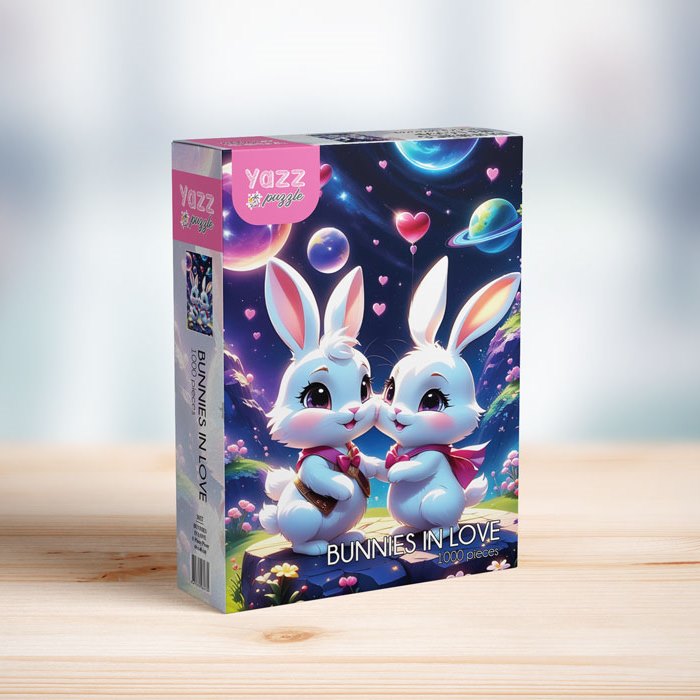 Puzzle - BUNNIES IN LOVE - YA-3857