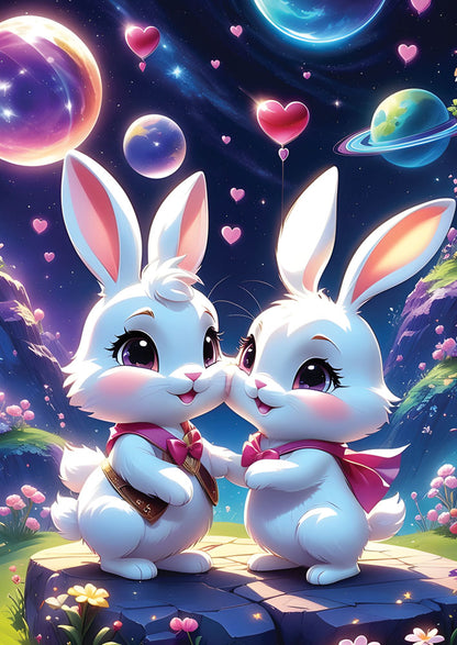 Casse-tête - BUNNIES IN LOVE - YA-3857