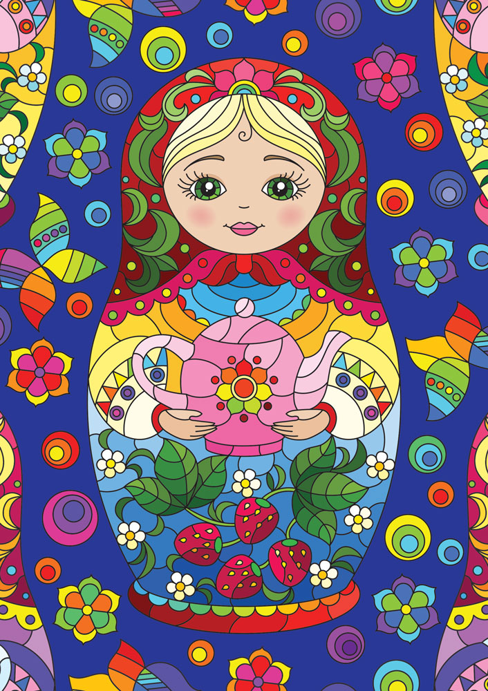 Puzzle - MATRYOSHKA - YA-3859