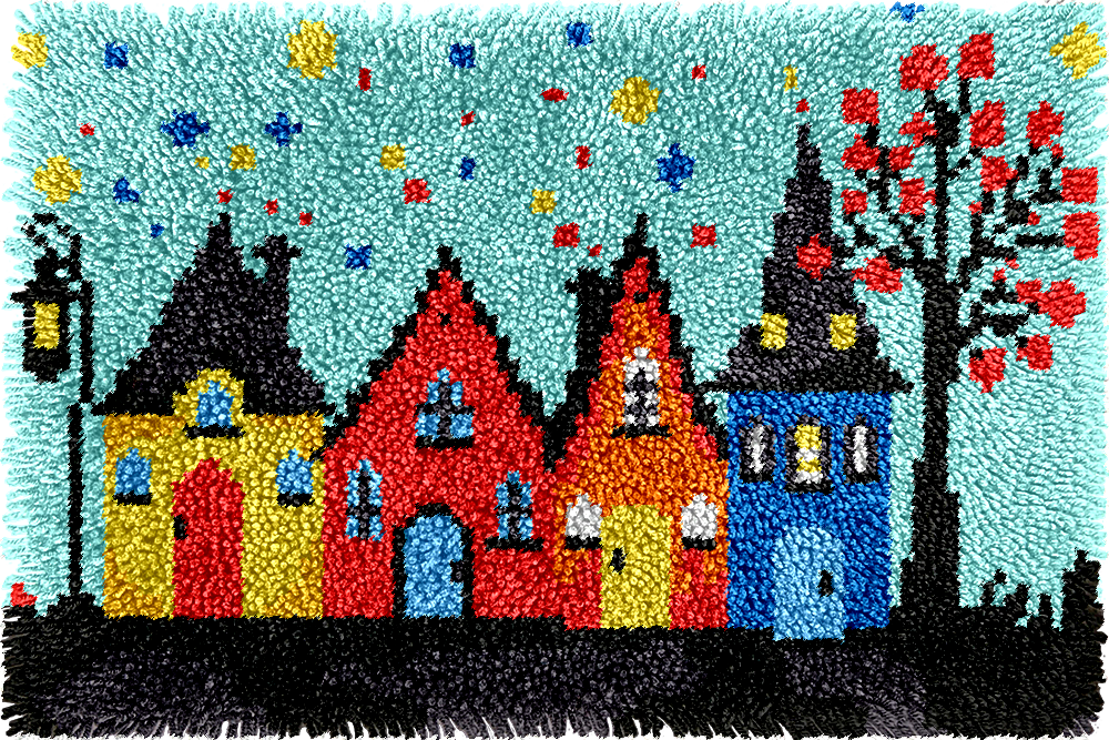 Points noués - Moyen tapis - MAISONS