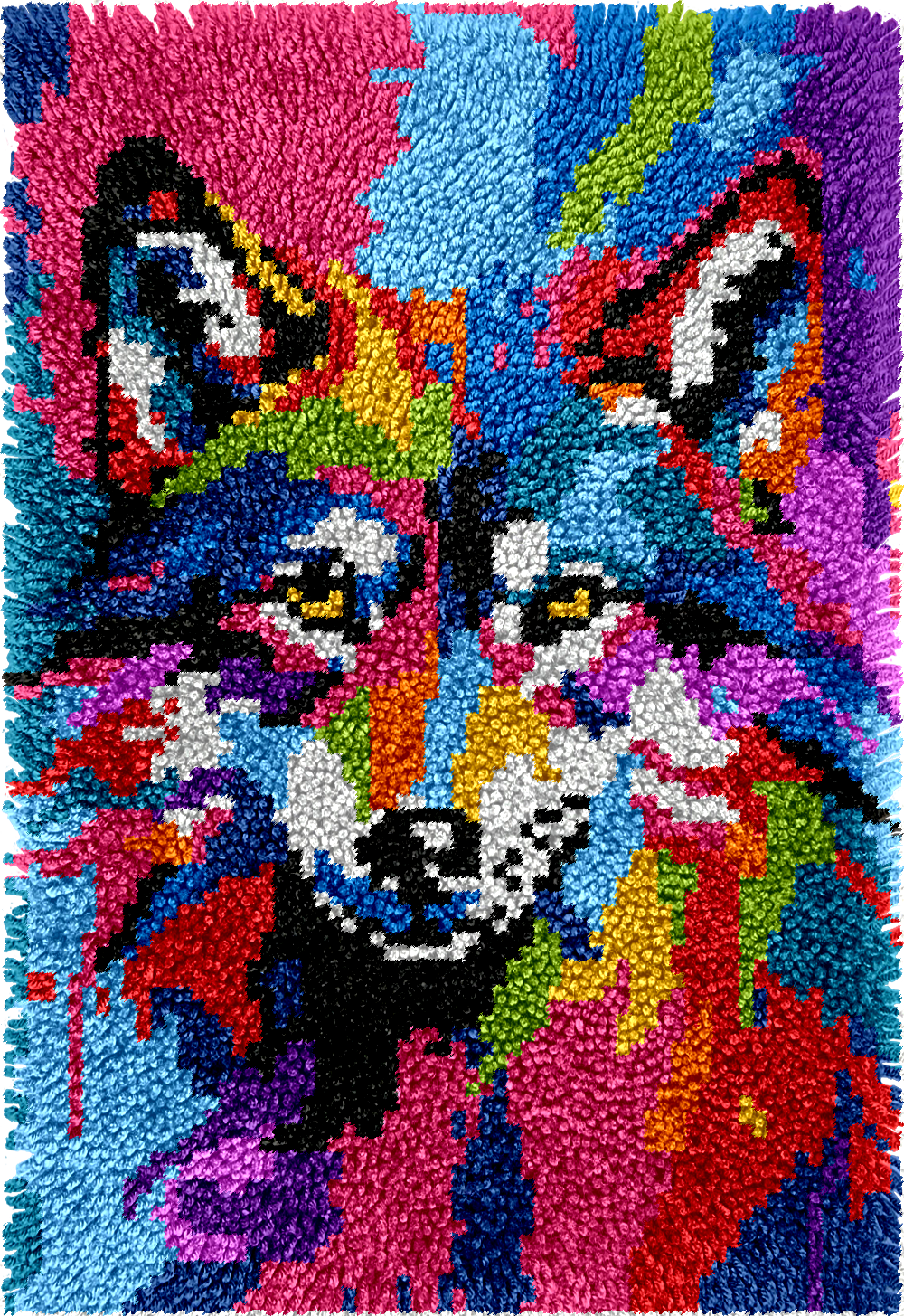 Points noués - Moyen tapis - LOUP