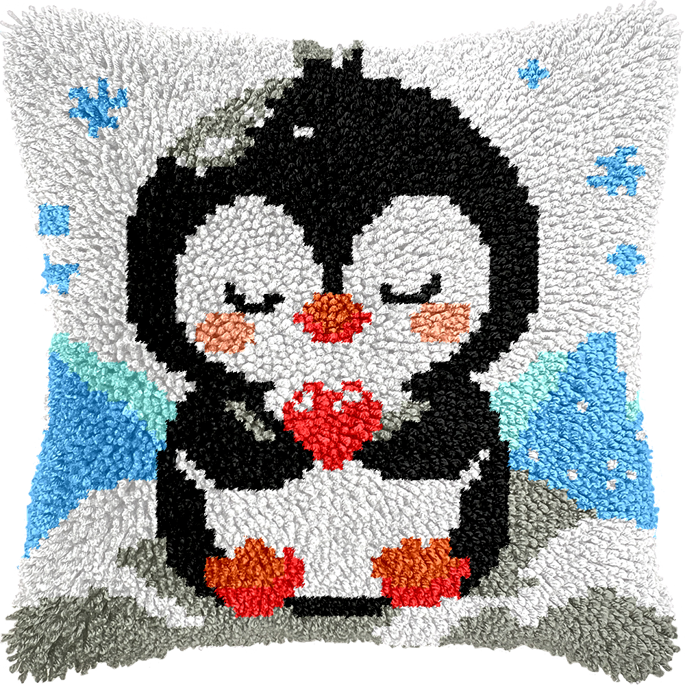 Points noués - Housse de coussin - PINGOUIN