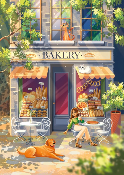 Puzzle - BAKERY - MA-7050