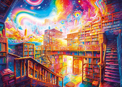 Puzzle - LIBRARY CITY