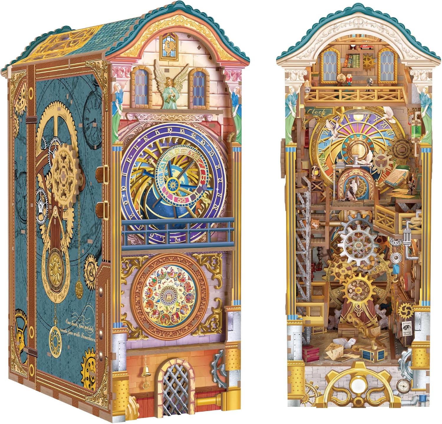 MINI-décor de bibliothèque - TOUR DE L&