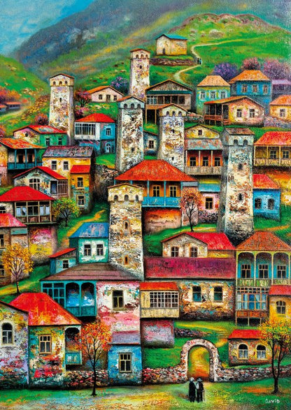 Puzzle - BEAUTIFUL VILLAGE - MA-9504