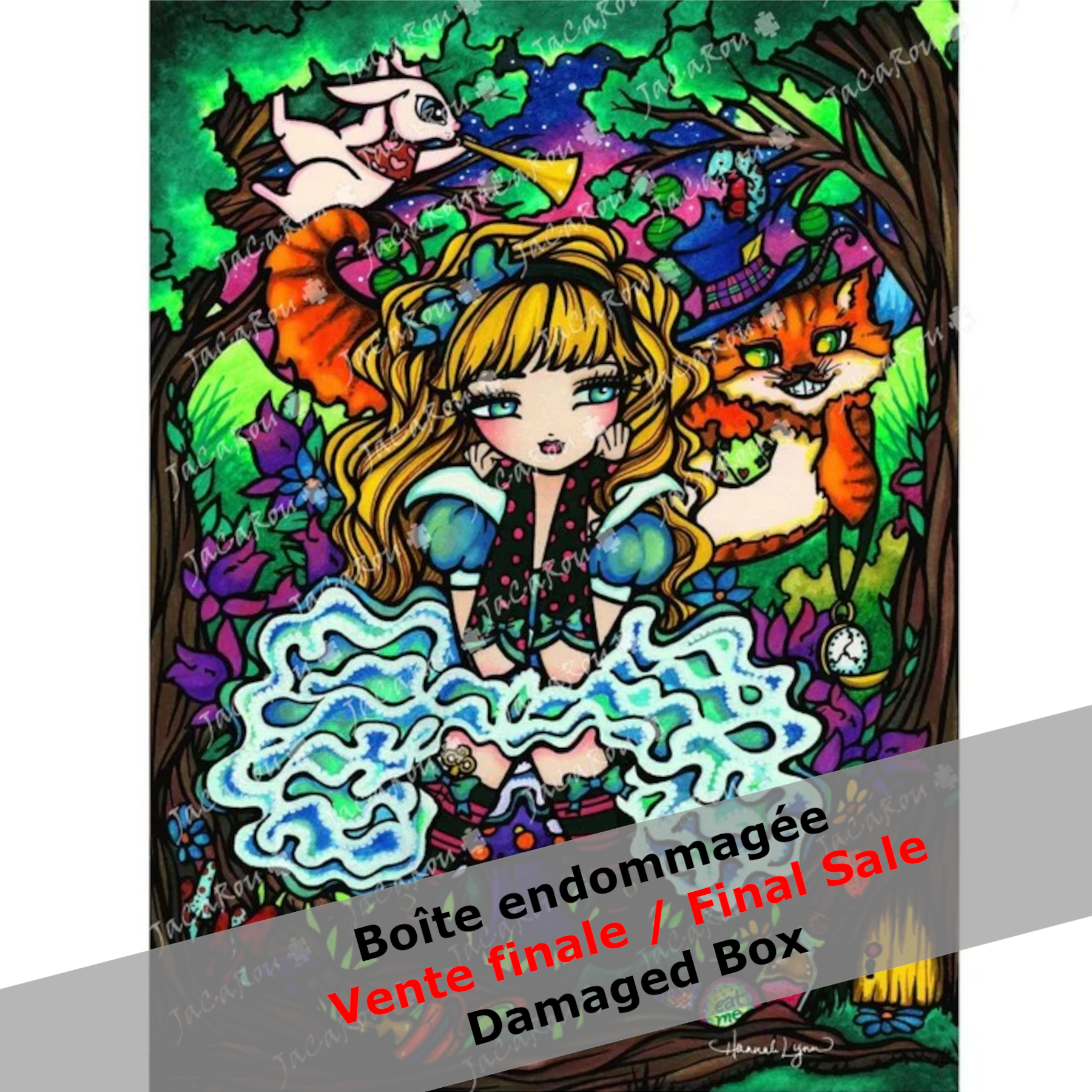 -30% DAMAGED BOX ALICE LOST 1000 Piece Jigsaw Puzzle by HANNAH LYNN