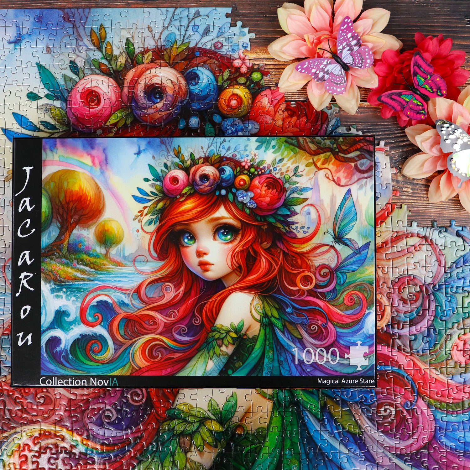 Puzzle -  MAGICAL AZURE STARE