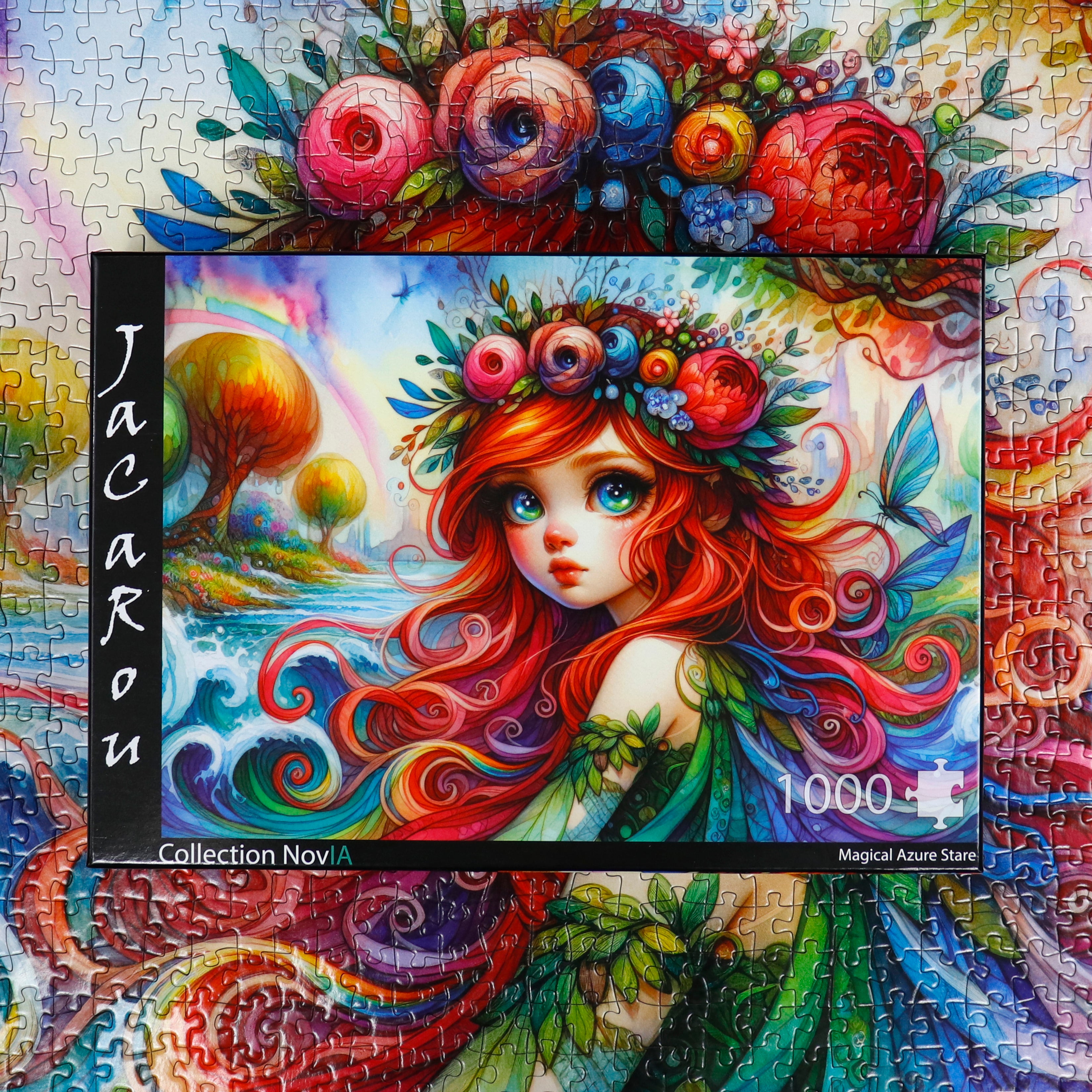 Puzzle -  MAGICAL AZURE STARE