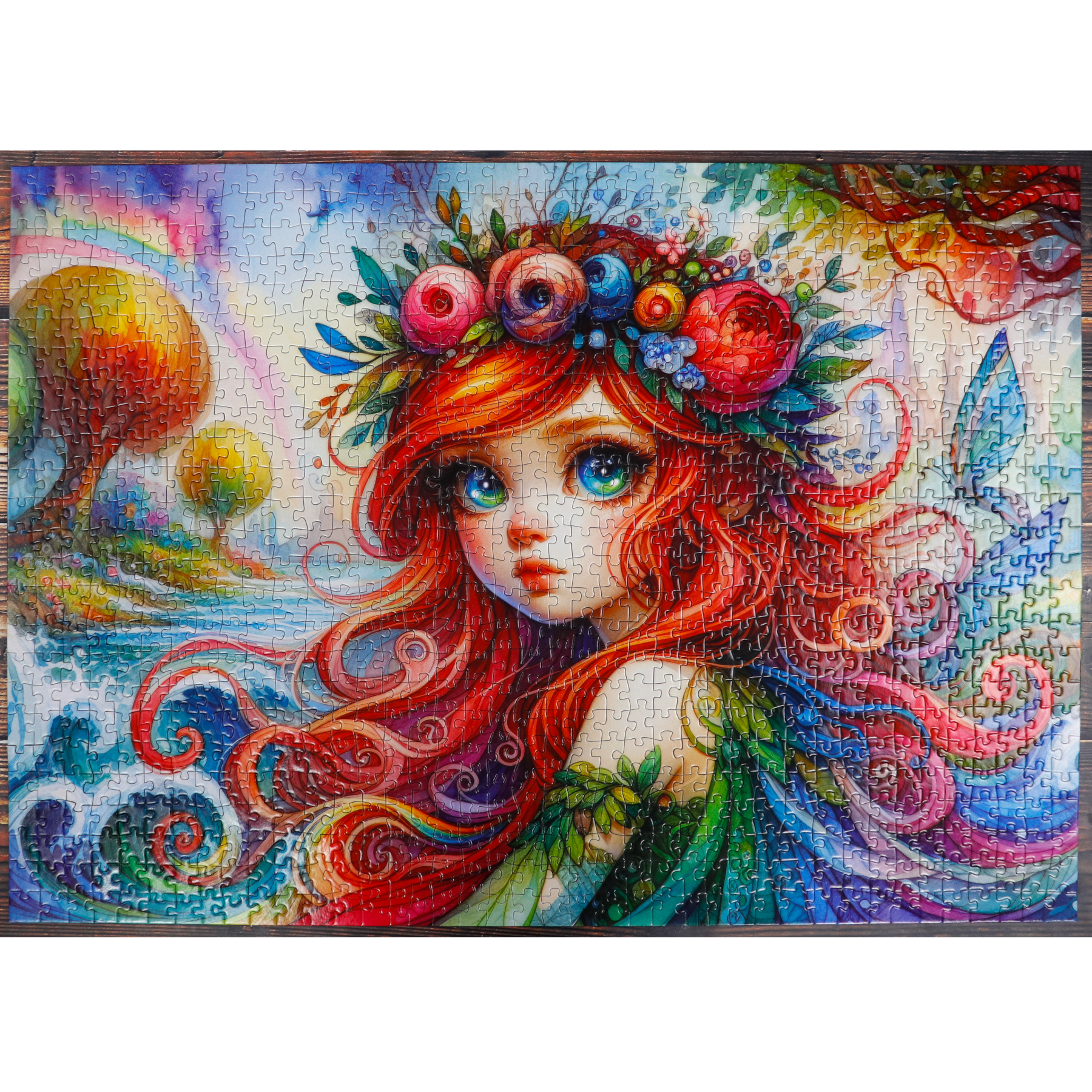 Puzzle -  MAGICAL AZURE STARE