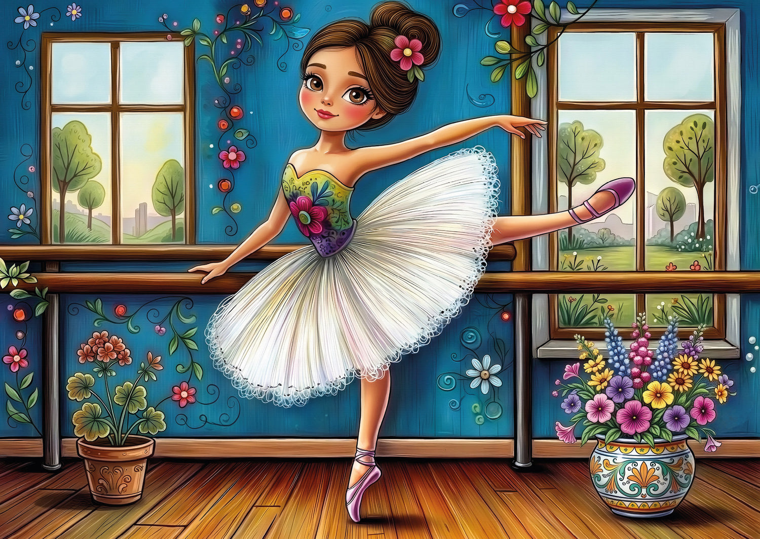 Casse-Tête - BALLERINA BY WINDOWS