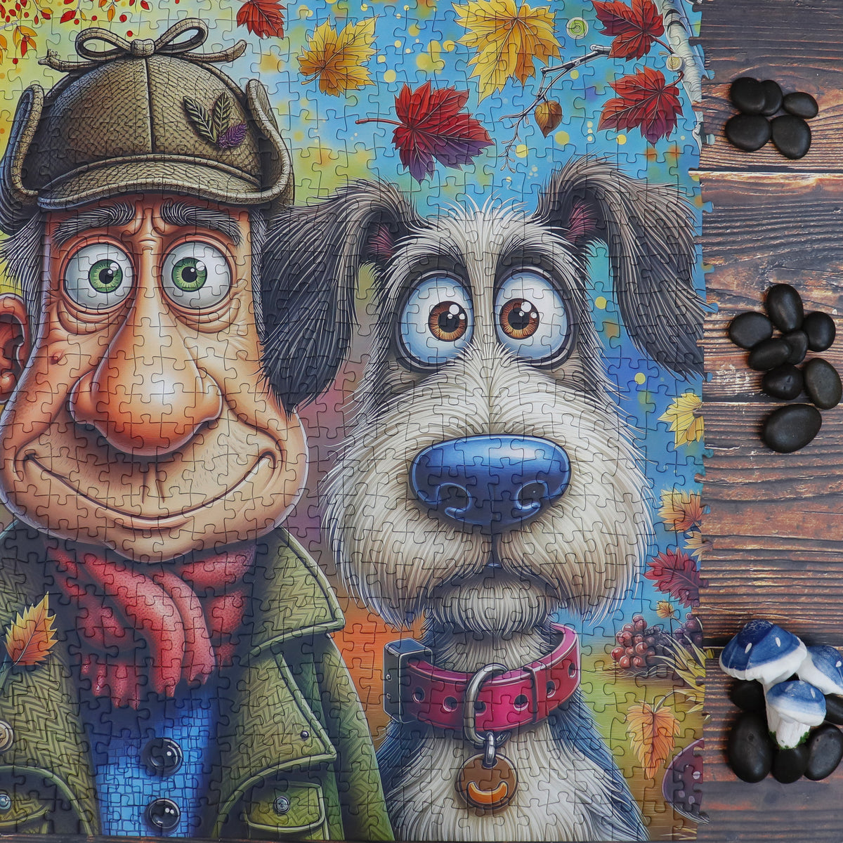 Puzzle - BEHIND THE TREE