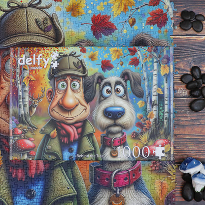 Puzzle - BEHIND THE TREE