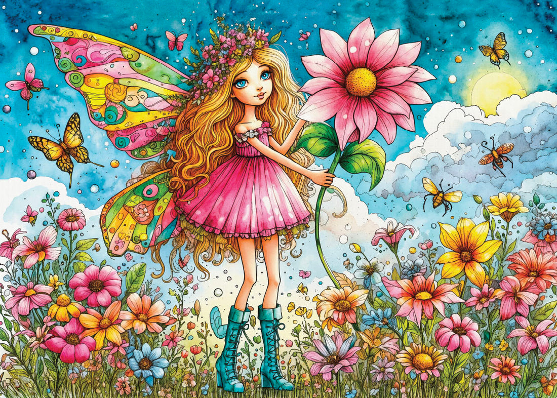 Casse-Tête - BLUSH GARDEN WHISPERS