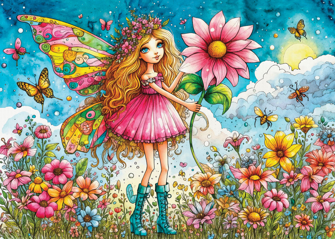 Casse-Tête - BLUSH GARDEN WHISPERS