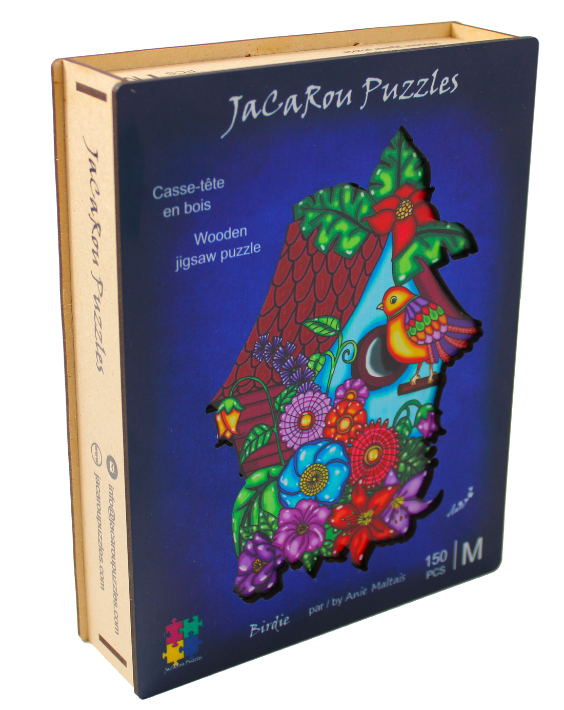 Wooden puzzle - BIRDIE