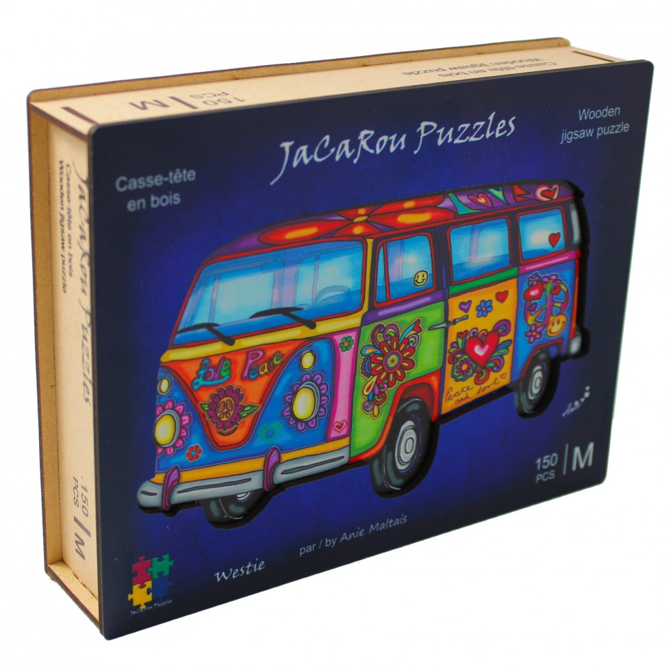 Wooden puzzle - WESTIE