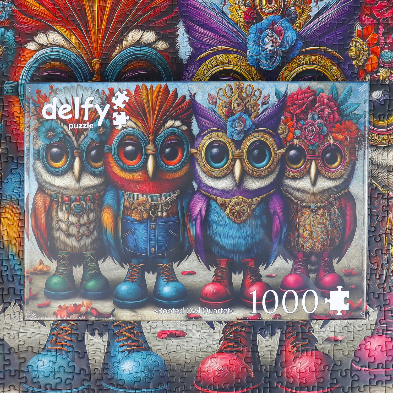 Puzzle - BOOTED OWL QUARTET