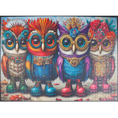 Puzzle - BOOTED OWL QUARTET