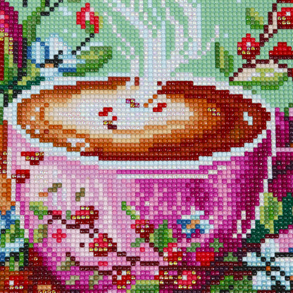 Diamond Painting - CAFÉ AU LAIT